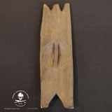 Small Philippines Turtle wood shield, late 20th century