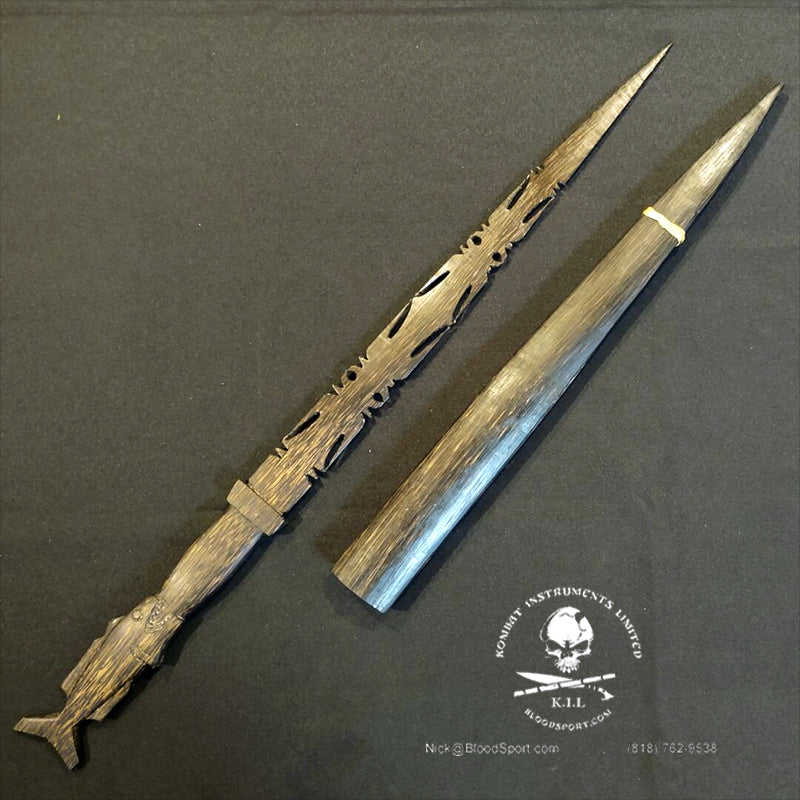 Filipino Bahi Hardwood Sword w/Sheath – Kombat Instruments Limited