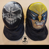 Custom Painted Stick and Knife Fighting Mask