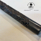Dragon Carved Kamagong Stick