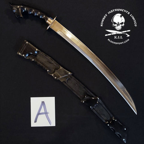 Ginunting w/Open Scabbard - Ifugao, Philippines