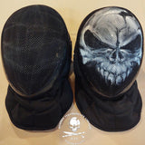 Custom Painted Stick and Knife Fighting Mask