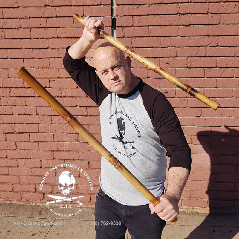 Nick's Sticks - KIL Select Rattan Single Sticks – Kombat Instruments ...