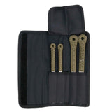 Throwing Spikes - 4 pack, with pouch